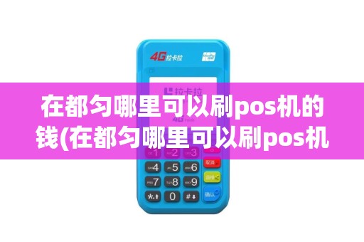 在都匀哪里可以刷pos机的钱(在都匀哪里可以刷pos机)