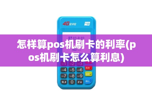 怎样算pos机刷卡的利率(pos机刷卡怎么算利息)