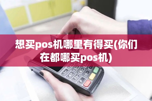 想买pos机哪里有得买(你们在都哪买pos机)