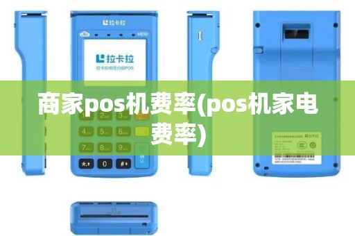 商家pos机费率(pos机家电费率)
