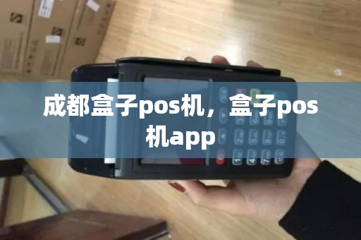 成都盒子pos机，盒子pos机app