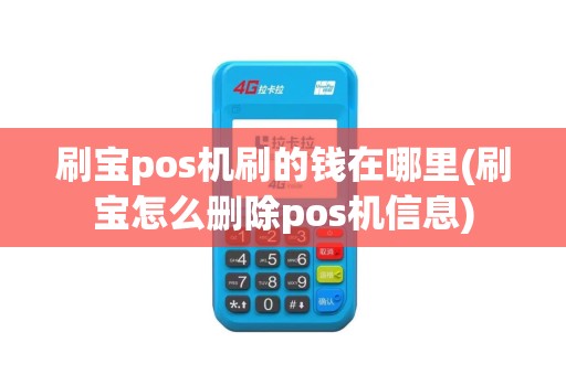 刷宝pos机刷的钱在哪里(刷宝怎么删除pos机信息)