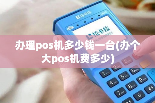 办理pos机多少钱一台(办个大pos机费多少) 办理pos机多少钱一台(办个大pos机费多少)