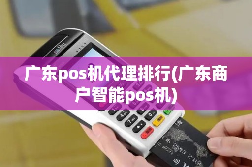 广东pos机代理排行(广东商户智能pos机)