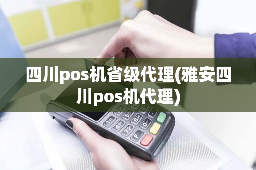 四川pos机省级代理(雅安四川pos机代理)
