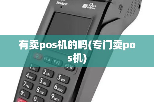 有卖pos机的吗(专门卖pos机)