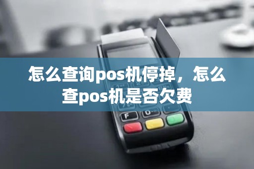 怎么查询pos机停掉，怎么查pos机是否欠费