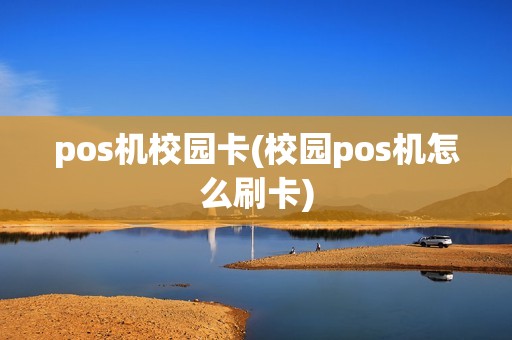pos机校园卡(校园pos机怎么刷卡)