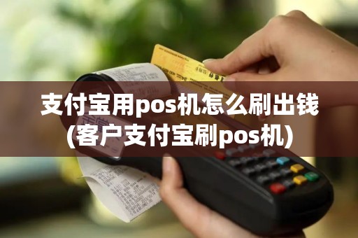 支付宝用pos机怎么刷出钱(客户支付宝刷pos机)