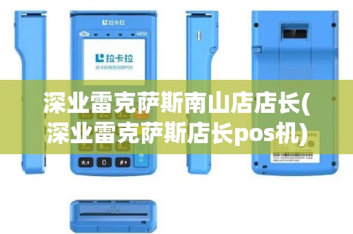 深业雷克萨斯南山店店长(深业雷克萨斯店长pos机)