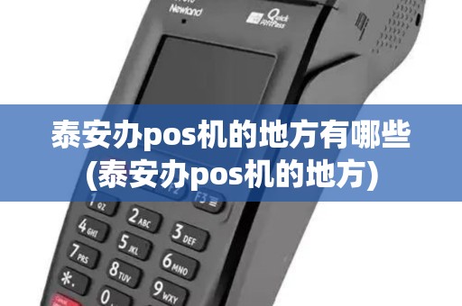 泰安办pos机的地方有哪些(泰安办pos机的地方)