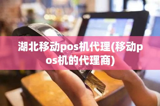 湖北移动pos机代理(移动pos机的代理商)