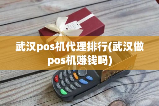 武汉pos机代理排行(武汉做pos机赚钱吗)