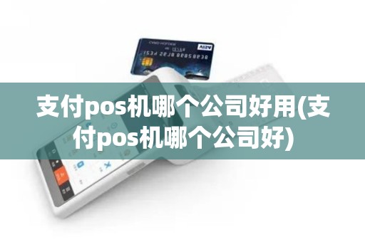 支付pos机哪个公司好用(支付pos机哪个公司好)