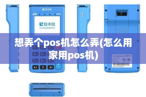 想弄个pos机怎么弄(怎么用家用pos机)