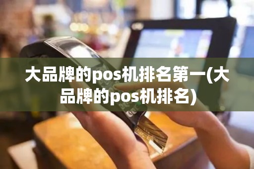 大品牌的pos机排名第一(大品牌的pos机排名)