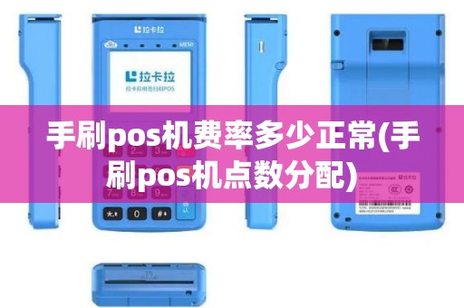 手刷pos机费率多少正常(手刷pos机点数分配)