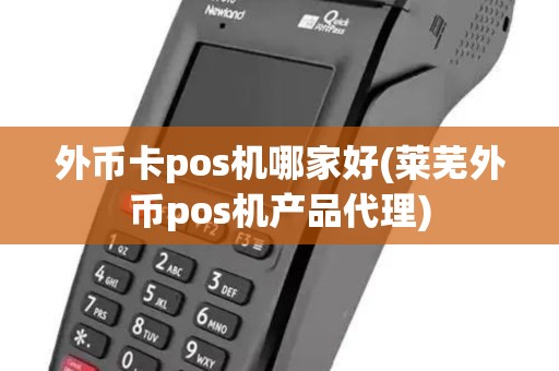 外币卡pos机哪家好(莱芜外币pos机产品代理)