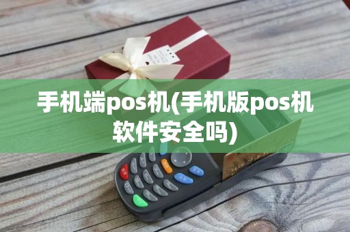 手机端pos机(手机版pos机软件安全吗)