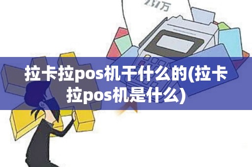 拉卡拉pos机干什么的(拉卡拉pos机是什么)