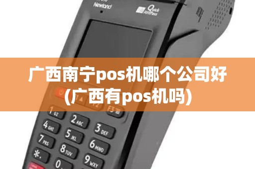 广西南宁pos机哪个公司好(广西有pos机吗)