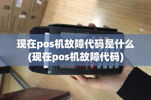 现在pos机故障代码是什么(现在pos机故障代码)