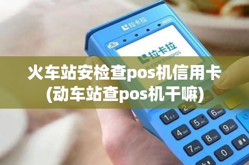 火车站安检查pos机信用卡(动车站查pos机干嘛)