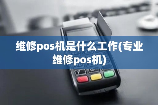 维修pos机是什么工作(专业维修pos机)