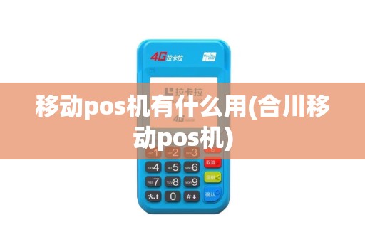 移动pos机有什么用(合川移动pos机)