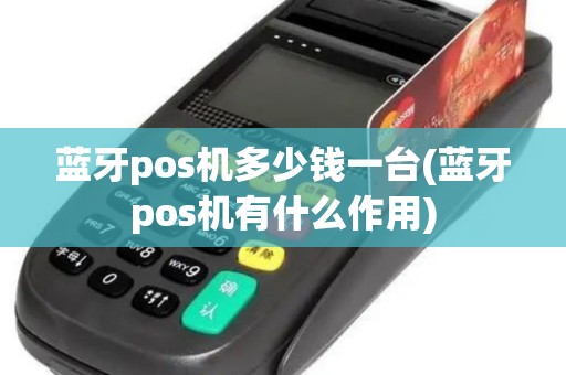 蓝牙pos机多少钱一台(蓝牙pos机有什么作用)