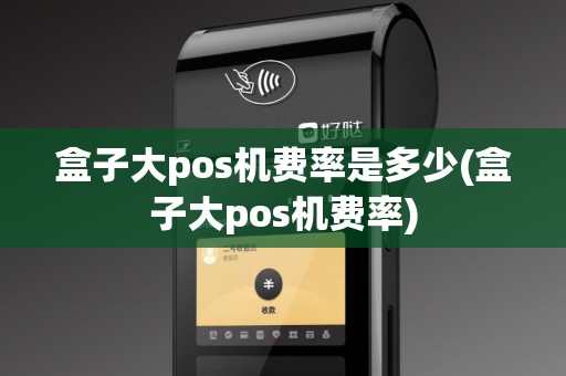 盒子大pos机费率是多少(盒子大pos机费率)