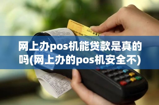 网上办pos机能贷款是真的吗(网上办的pos机安全不)
