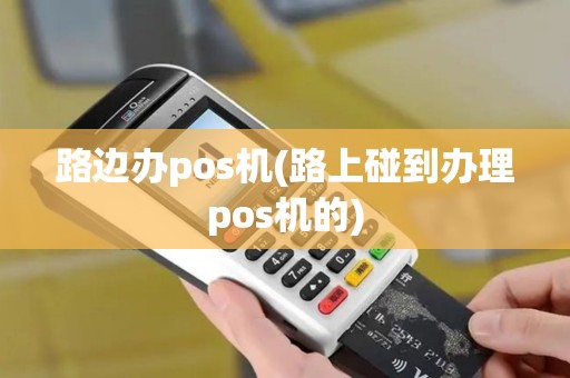 路边办pos机(路上碰到办理pos机的)