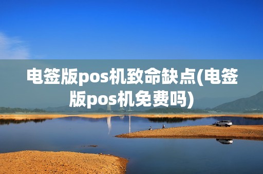 电签版pos机致命缺点(电签版pos机免费吗)
