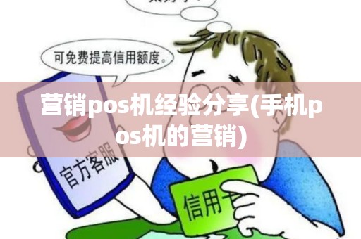 营销pos机经验分享(手机pos机的营销)