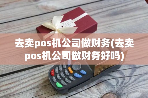 去卖pos机公司做财务(去卖pos机公司做财务好吗)