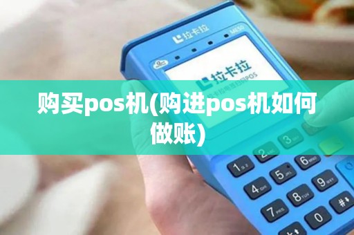 购买pos机(购进pos机如何做账)
