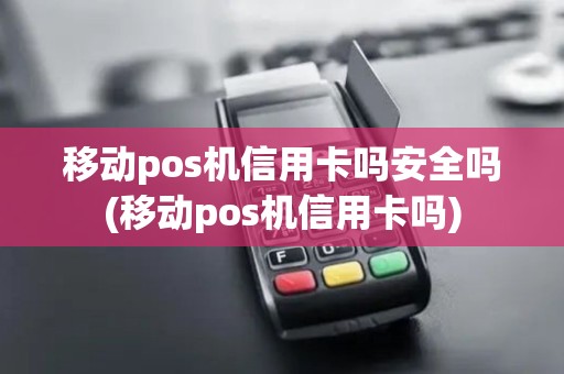 移动pos机信用卡吗安全吗(移动pos机信用卡吗)