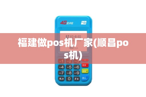 福建做pos机厂家(顺昌pos机)