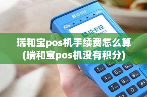 瑞和宝pos机手续费怎么算(瑞和宝pos机没有积分)