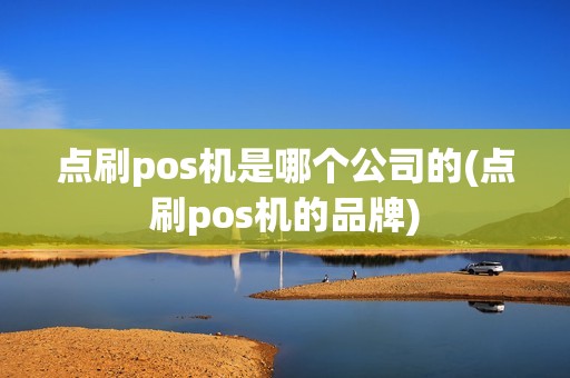 点刷pos机是哪个公司的(点刷pos机的品牌)