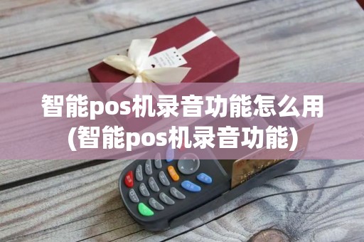 智能pos机录音功能怎么用(智能pos机录音功能)