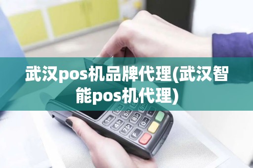 武汉pos机品牌代理(武汉智能pos机代理)