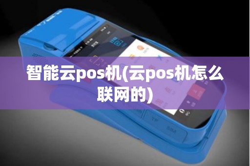 智能云pos机(云pos机怎么联网的)