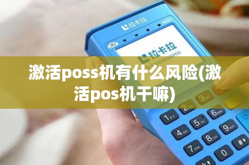 激活poss机有什么风险(激活pos机干嘛)