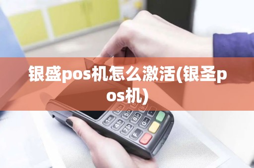 银盛pos机怎么激活(银圣pos机)