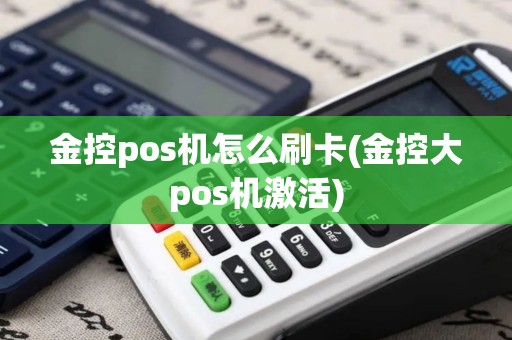 金控pos机怎么刷卡(金控大pos机激活)