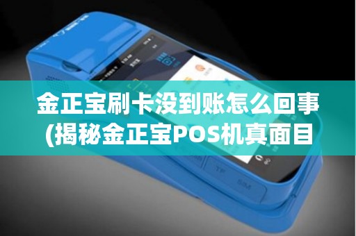 金正宝刷卡没到账怎么回事(揭秘金正宝POS机真面目)