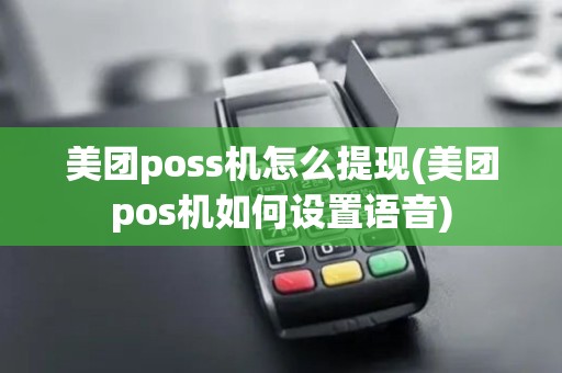 美团poss机怎么提现(美团pos机如何设置语音)