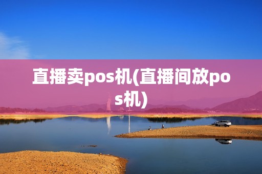 直播卖pos机(直播间放pos机)